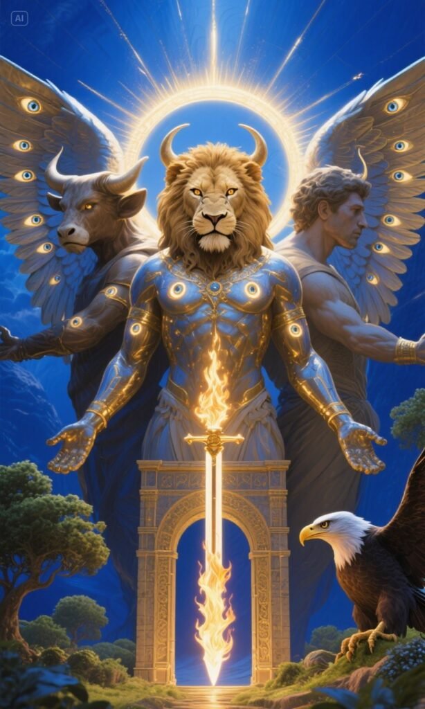 Cherubim: Guardians of Eden and the sacred mysteries of God.