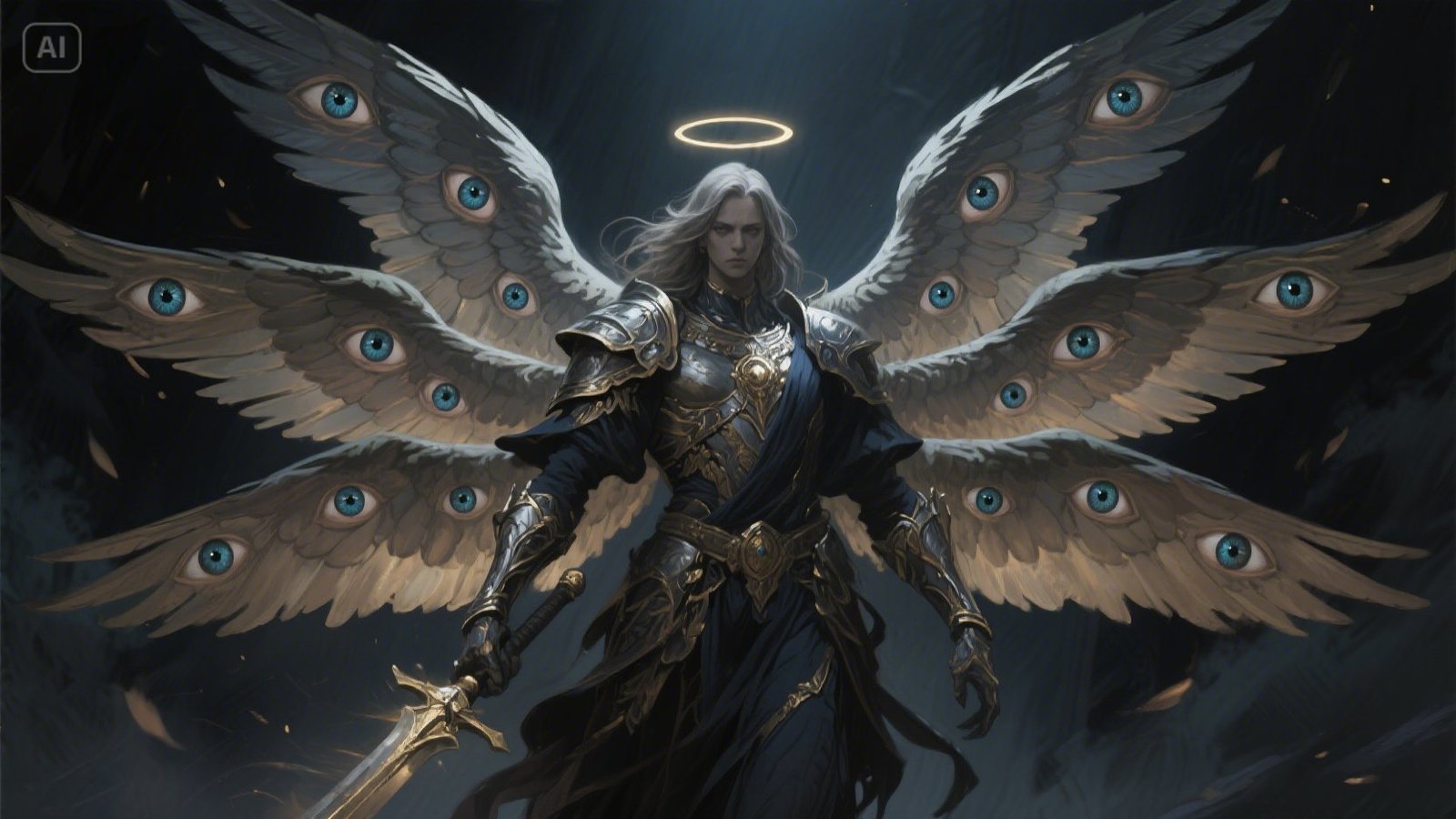 Angel costume as described in the bible .