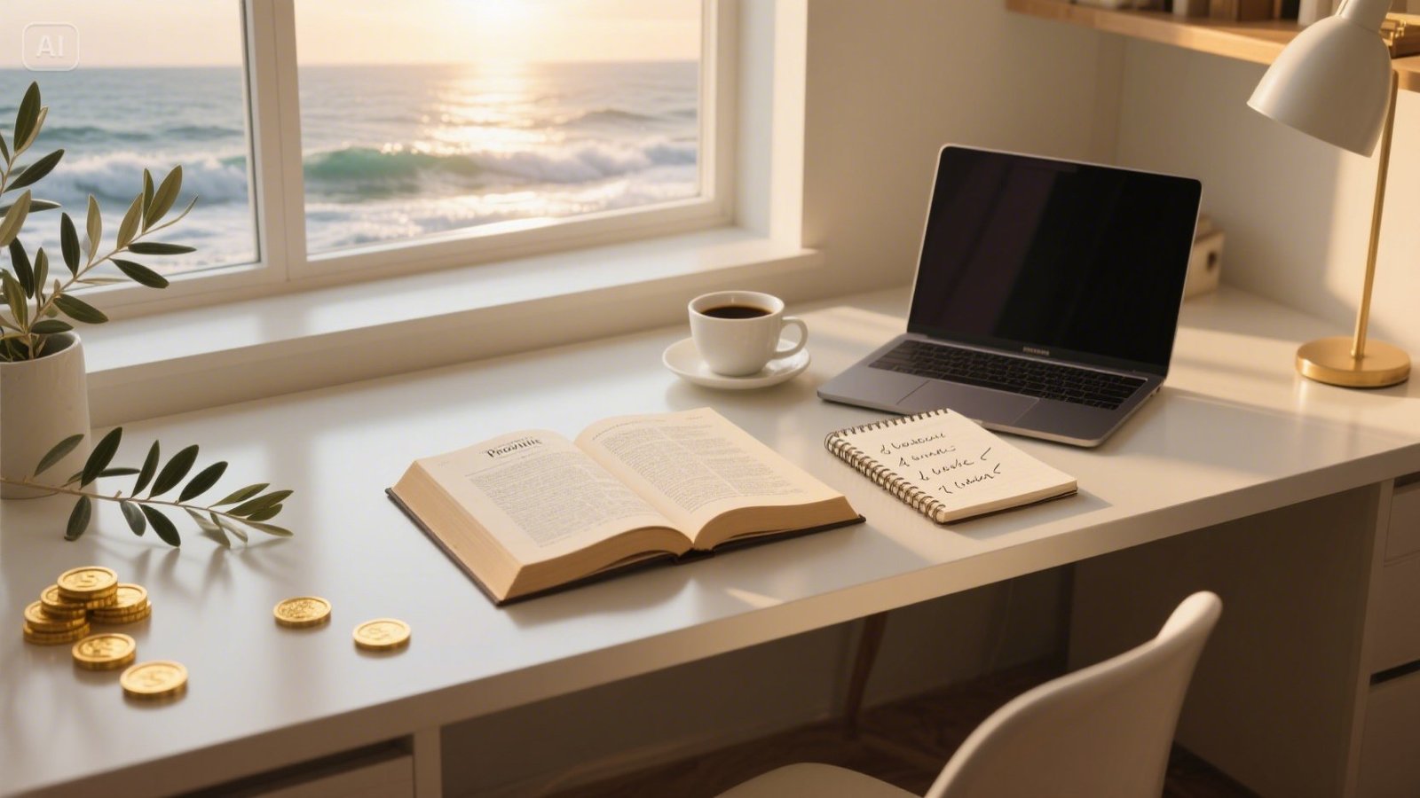 Christian financial breakthrough steps based on Scripture, showing trust, action, and faith in God’s plan for provision