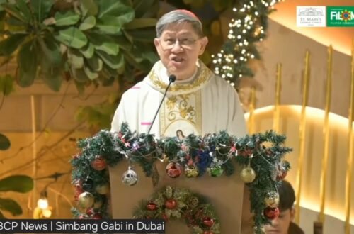 Cardinal Luis Antonio Tagle celebrates Simbang Gabi in Dubai, uniting over 30,000 Filipino Catholics in faith, worship, and hope during Advent.