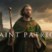 Saint Patrick depicted as a missionary saint returning to Ireland, symbolizing faith, forgiveness, and obedience to God after captivity