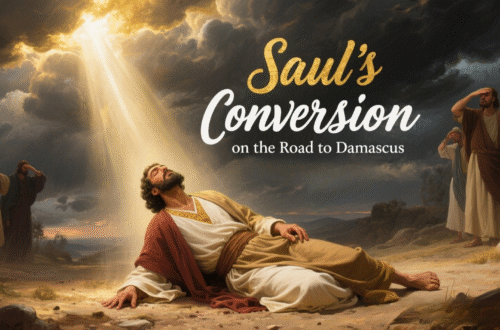 The moment Saul encounters Christ on the road to Damascus — not as punishment, but as invitation — and everything he thought he knew about strength, faith, and righteousness is transformed.