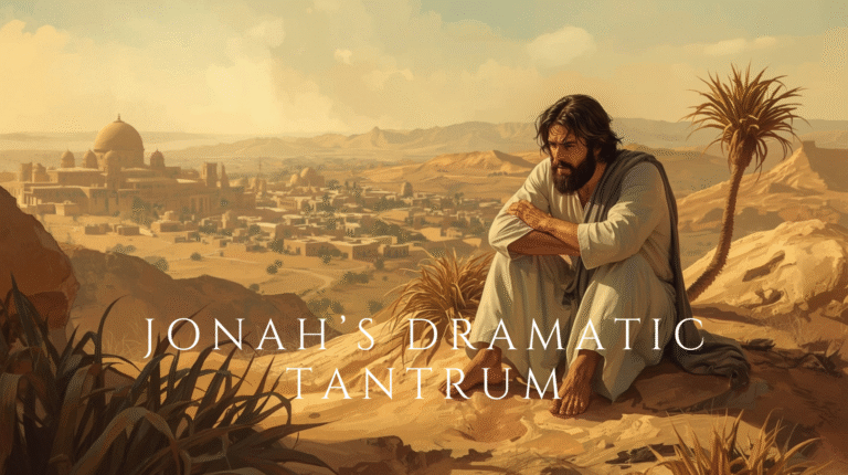 Jonah’s Dramatic Tantrum