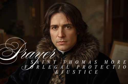 Prayer to Saint Thomas More for Legal Protection & Justice
