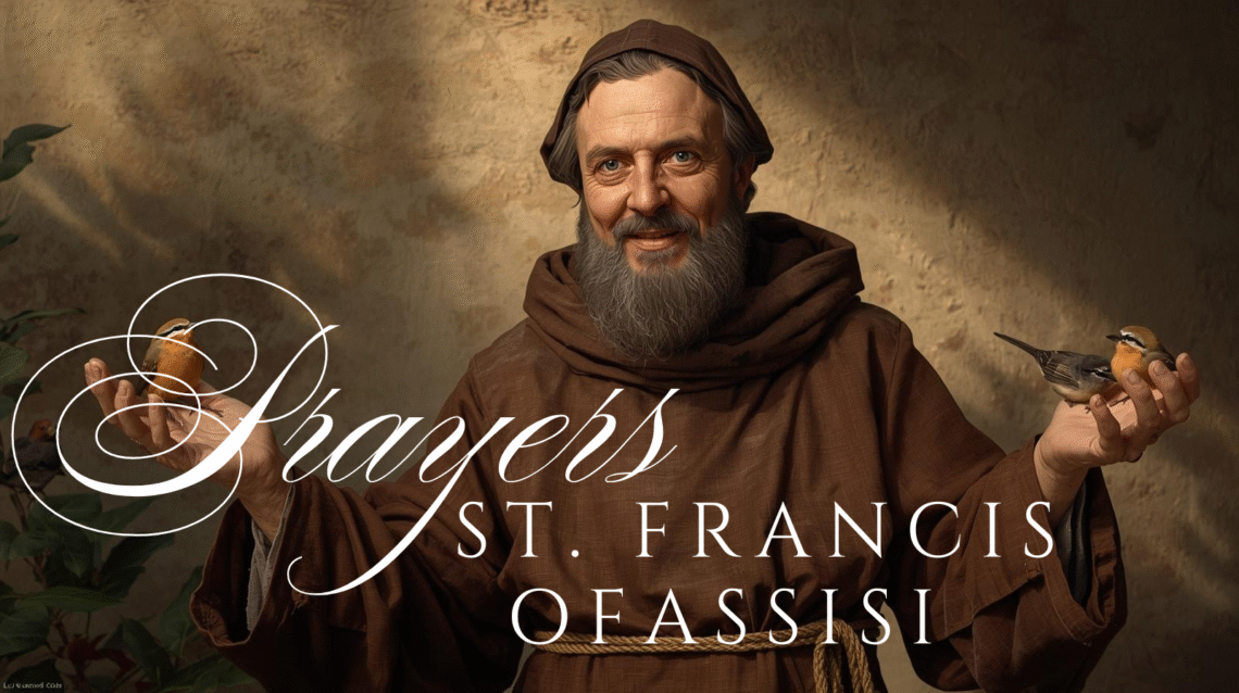Saint Francis of Assisi symbol of peace humility and trust in God