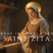 Saint Zita of Lucca depicted as a humble domestic servant, symbolizing faithful service, charity, and holiness in ordinary work