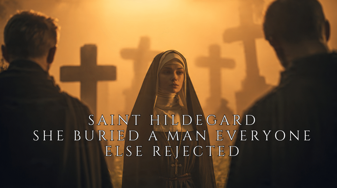 She buried a man everyone else rejected.