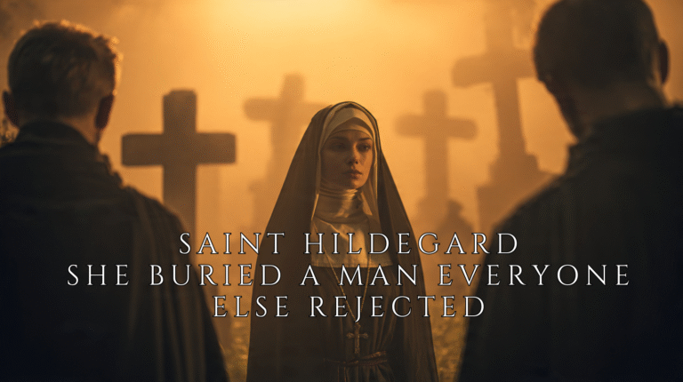 She buried a man everyone else rejected.