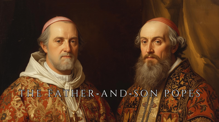 The Father‑and‑Son Popes