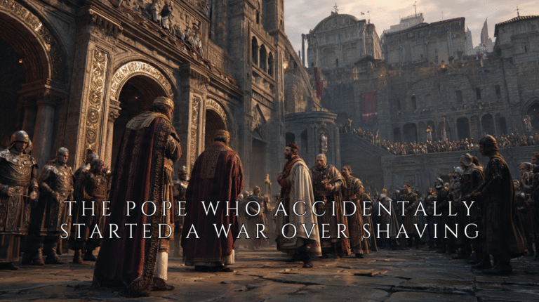 The Pope Who Accidentally Started a War Over Shaving