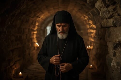 Saint Charbel Makhlouf Lebanese hermit monk known for miracles and healing intercession.