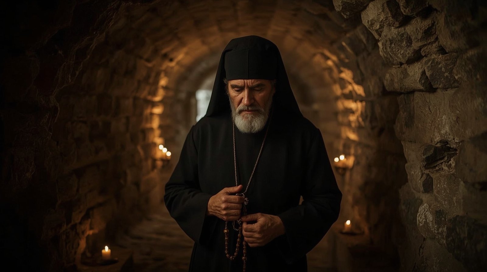 Saint Charbel Makhlouf Lebanese hermit monk known for miracles and healing intercession.