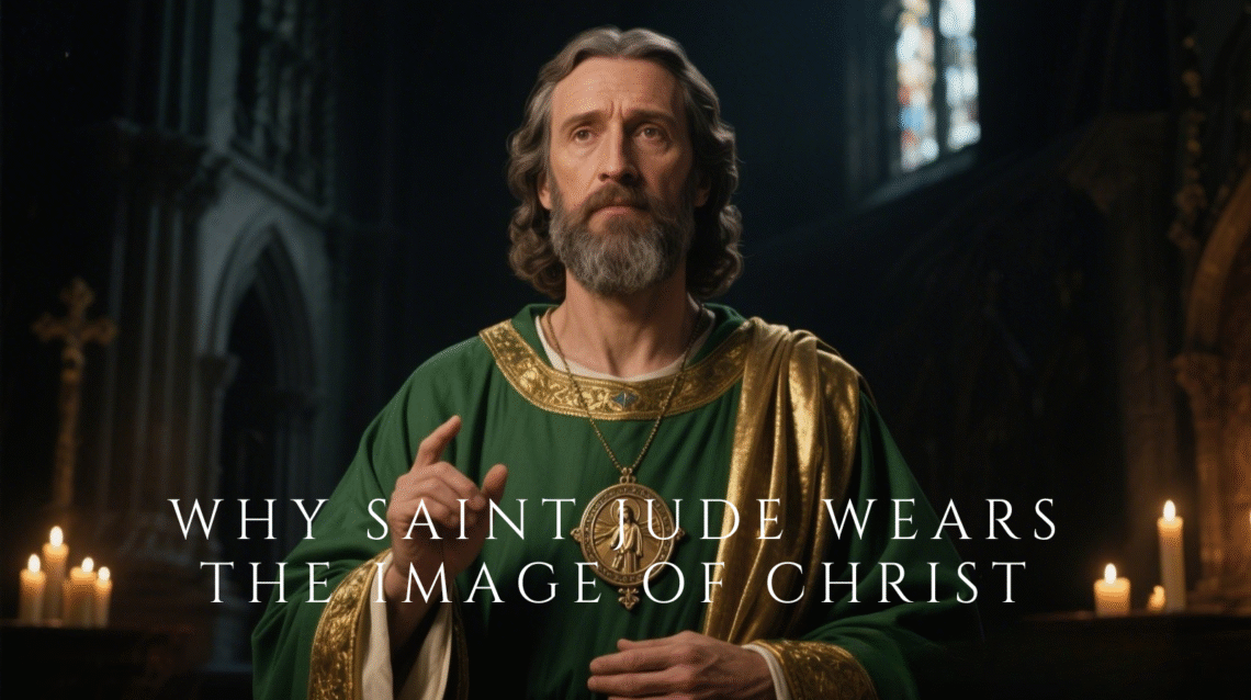 Saint Jude Image of Christ Catholic Devotion