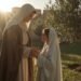 Saint Anne praying with the young Virgin Mary, symbolizing faith, motherhood, and hope.